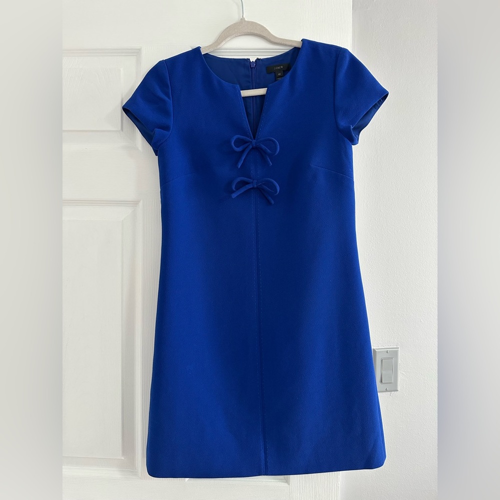 J. Crew Elegant Blue Dress